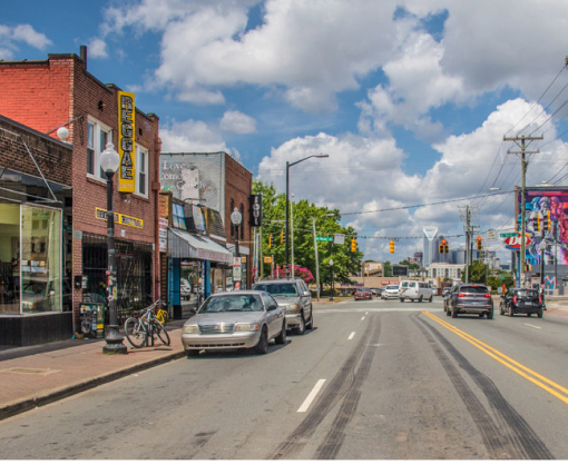 Historic homes and vibrant real estate in Plaza Midwood, Charlotte NC, a quirky neighborhood.